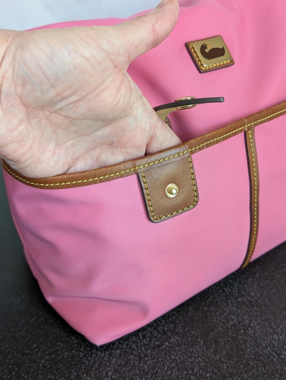 Dooney & Bourke Wayfarer Hobo Sac Nylon Shoulder Bag K10768834 - Picture 11 of 12